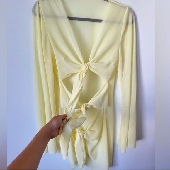 Bananhot yellow Swim Cover-Up - Picture 5 of 7